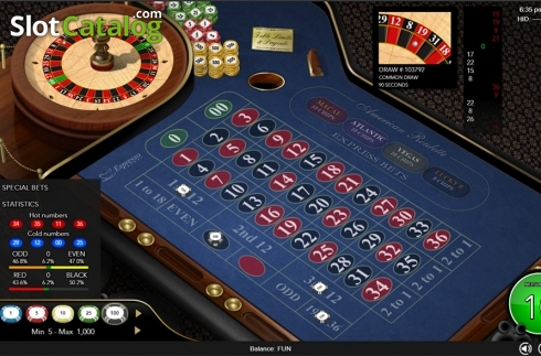 Скрин4. Global American Roulette	 слот