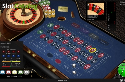 Скрин5. Global American Roulette	 слот