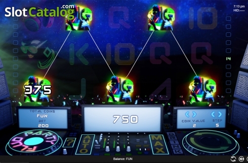 Скрин5. Fluo Party слот