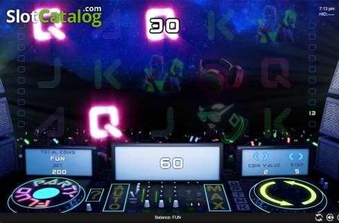 Скрин6. Fluo Party слот