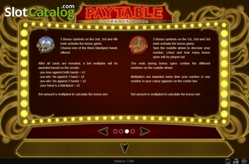 Скрин6. Golden Casino слот