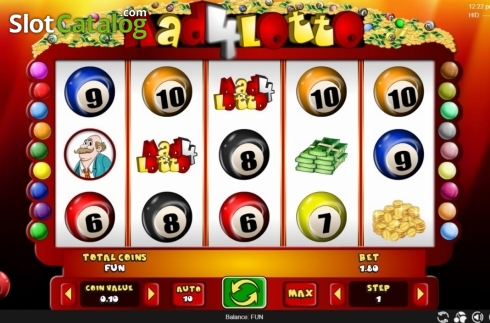 Скрин2. Mad 4 Lotto слот