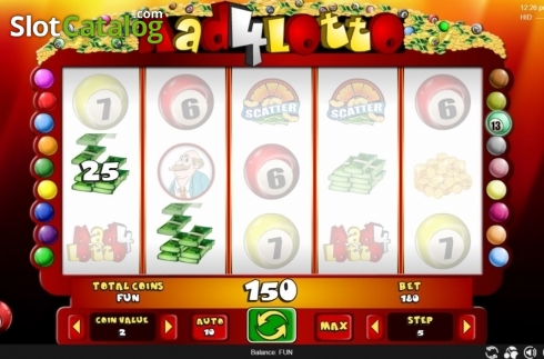 Скрин3. Mad 4 Lotto слот