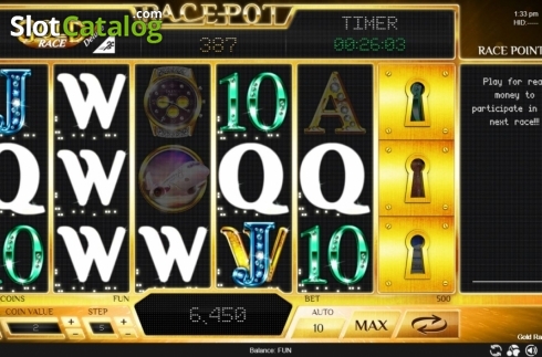 Скрин3. Gold Race Deluxe слот