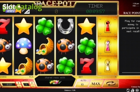 Скрин2. Fortune Race Deluxe слот