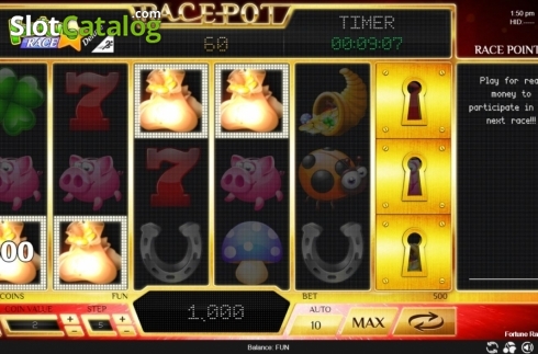 Скрин3. Fortune Race Deluxe слот