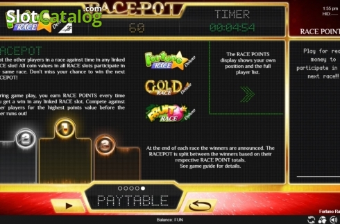 Скрин8. Fortune Race Deluxe слот