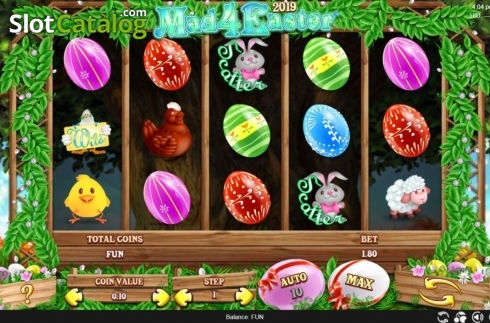 Скрин2. Mad 4 Easter слот