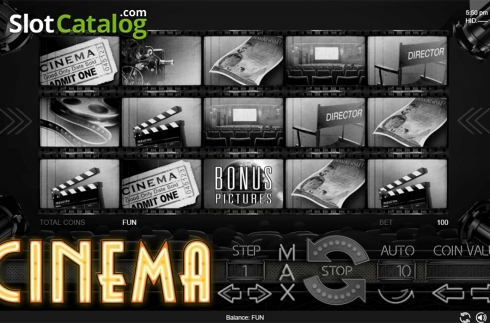 Скрин4. Cinema (Espresso Games) слот
