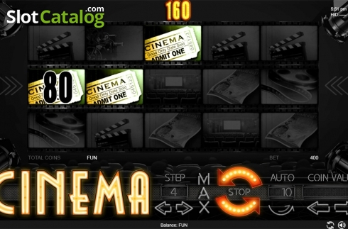 Скрин5. Cinema (Espresso Games) слот