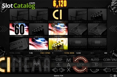 Скрин9. Cinema (Espresso Games) слот