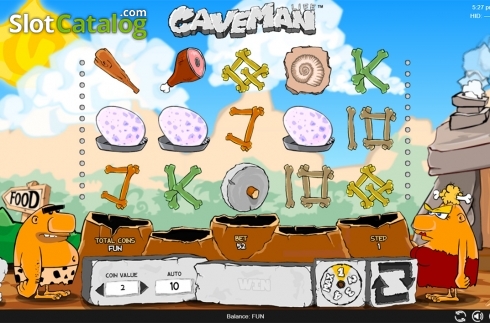 Скрин4. Caveman (Espresso Games) слот