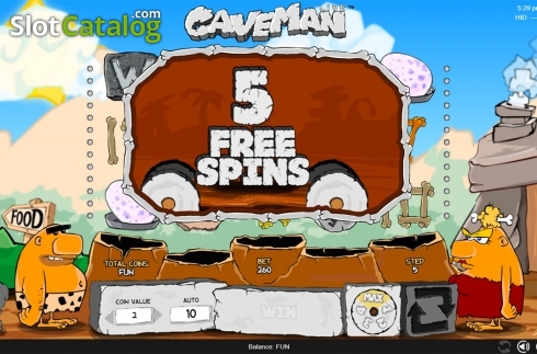 Скрин7. Caveman (Espresso Games) слот