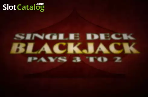 Single Deck Blackjack (Espresso Games) слот