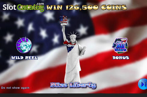 Скрин3. Miss Liberty слот