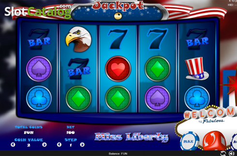 Скрин4. Miss Liberty слот