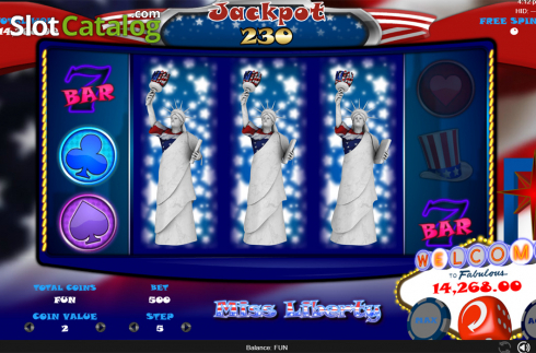 Скрин9. Miss Liberty слот