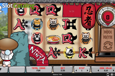 Скрин3. Ninja Cats слот
