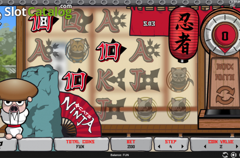 Скрин4. Ninja Cats слот