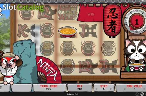Скрин7. Ninja Cats слот