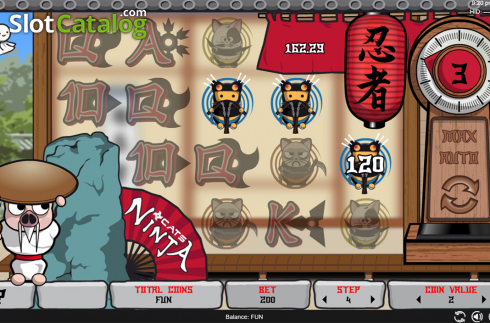 Скрин8. Ninja Cats слот