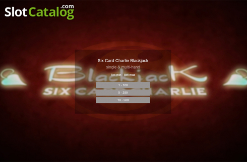 Скрин2. Six Card Charlie Blackjack (Espresso Games) слот