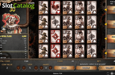 Скрин5. 4H Steam Joker Poker слот