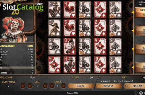 Скрин6. 4H Steam Joker Poker слот