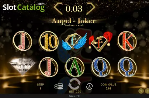 Скрин2. Angel or Joker слот