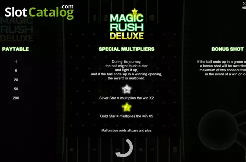 Скрин7. Magic Rush Deluxe слот