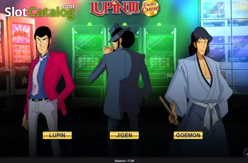 Скрин6. Lupin III Colpo al Casino слот