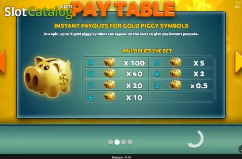 Скрин7. Fortune Pig (Espresso Games) слот