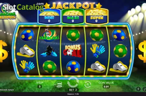 Скрин2. Maracana Jackpot слот