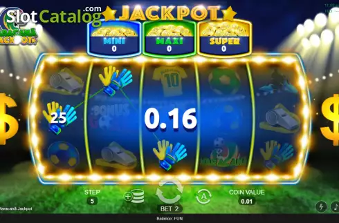 Скрин3. Maracana Jackpot слот