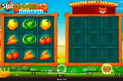 Скрин2. Rooster Booster слот