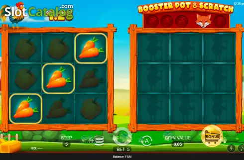 Скрин4. Rooster Booster слот