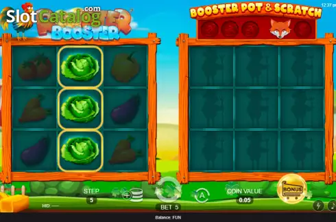 Скрин5. Rooster Booster слот