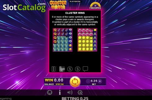 Скрин9. Cluster Mania слот