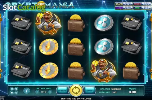 Скрин2. Cryptomania Jackpot слот
