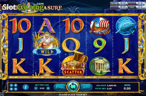 Скрин2. Neptune Treasure Jackpot слот