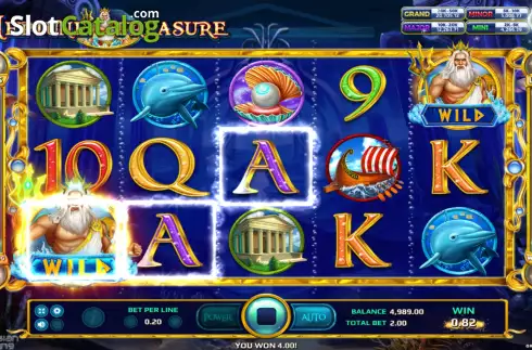 Скрин4. Neptune Treasure Jackpot слот