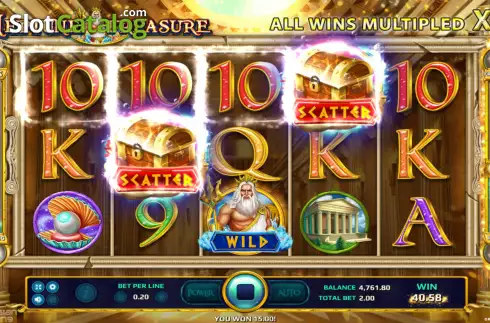 Скрин7. Neptune Treasure Jackpot слот