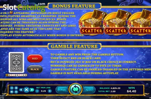 Скрин9. Neptune Treasure Jackpot слот