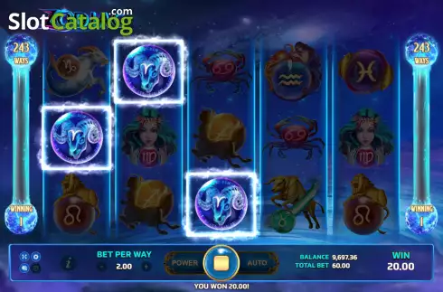 Скрин3. Zodiac (Eurasian Gaming) слот