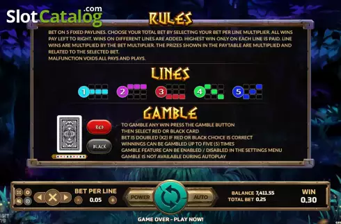 Скрин6. Forest Treasure (Eurasian Gaming) слот