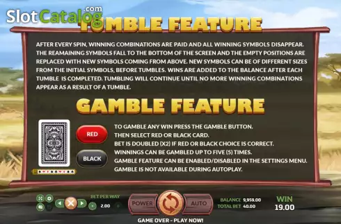Скрин5. Big Game Safari (Eurasian Gaming) слот