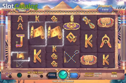 Скрин4. Pharaoh's Tomb (EAgaming) слот
