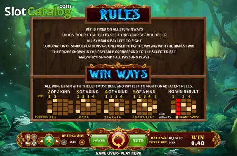 Скрин8. Enchanted Forest (Eurasian Gaming) слот