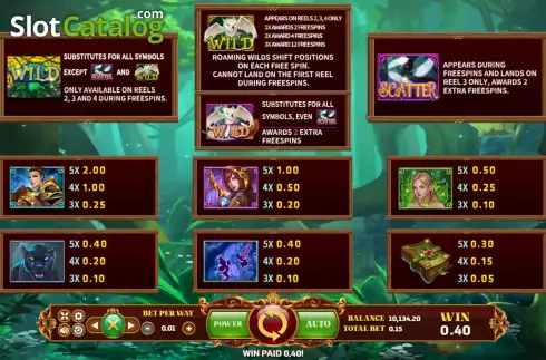 Скрин6. Enchanted Forest (Eurasian Gaming) слот