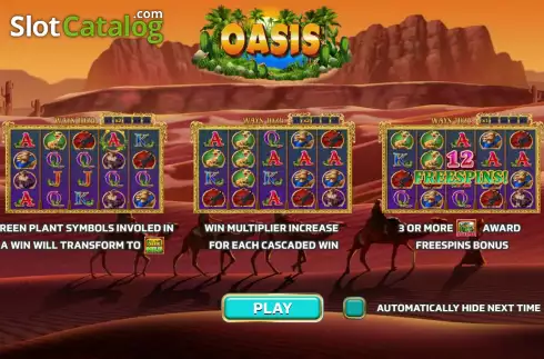 Скрин3. Oasis слот